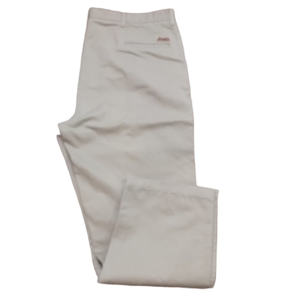 Wrangler | Khaki Riata Pleated Pants | 42W X 30L